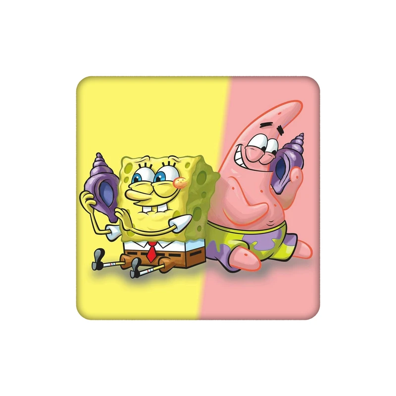   زیرلیوانی طرح پاتریک و باب اسفنجی کد   4872115