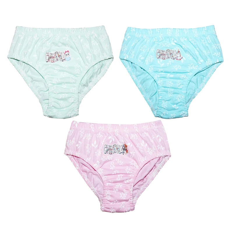 شورت اسلیپ دخترانه چیندکا مدل سوپر پنبه کد 2025 مجموعه 3 عددی