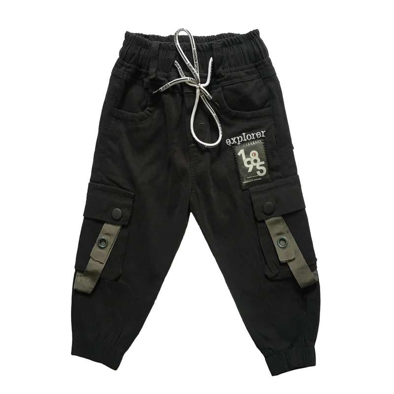 شلوار پسرانه مدل کتان کبریتی