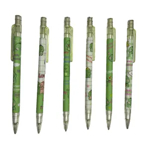 مداد نوکی 0.5 میلی متری طرح دایناسور های کیوت مدل Dino-01 مجموعه 6 عددی