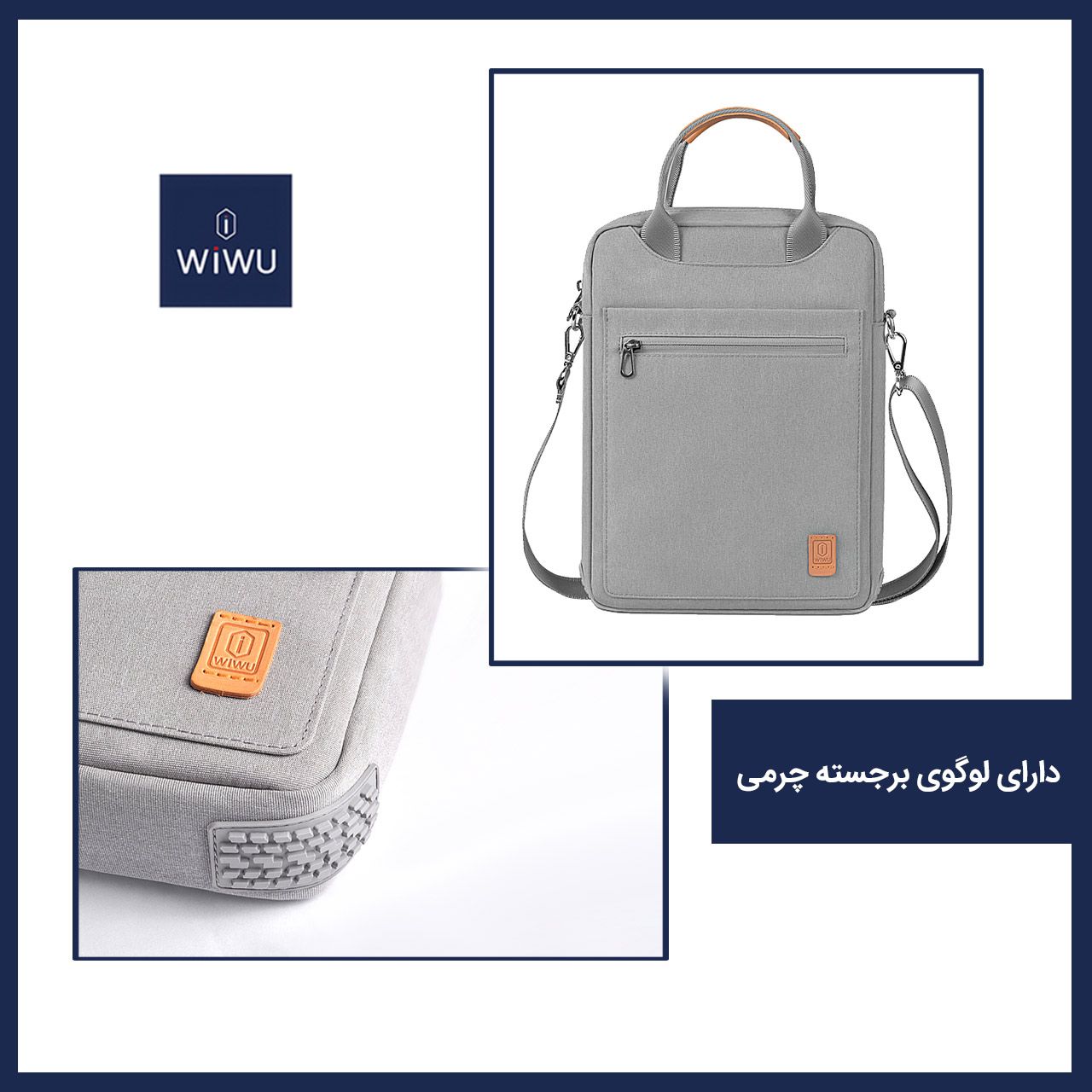 کیف رودوشی مردانه ویوو مدل Pioneer Tablet Bag GM4027  -  - 6