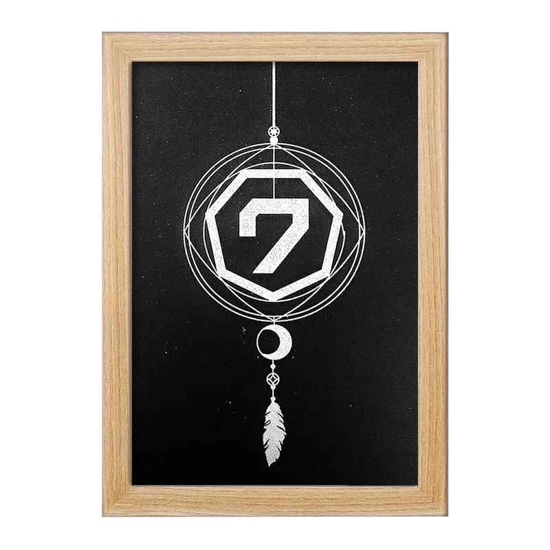 تابلو خندالو مدل گروه گات سون GOT7  کد 21028