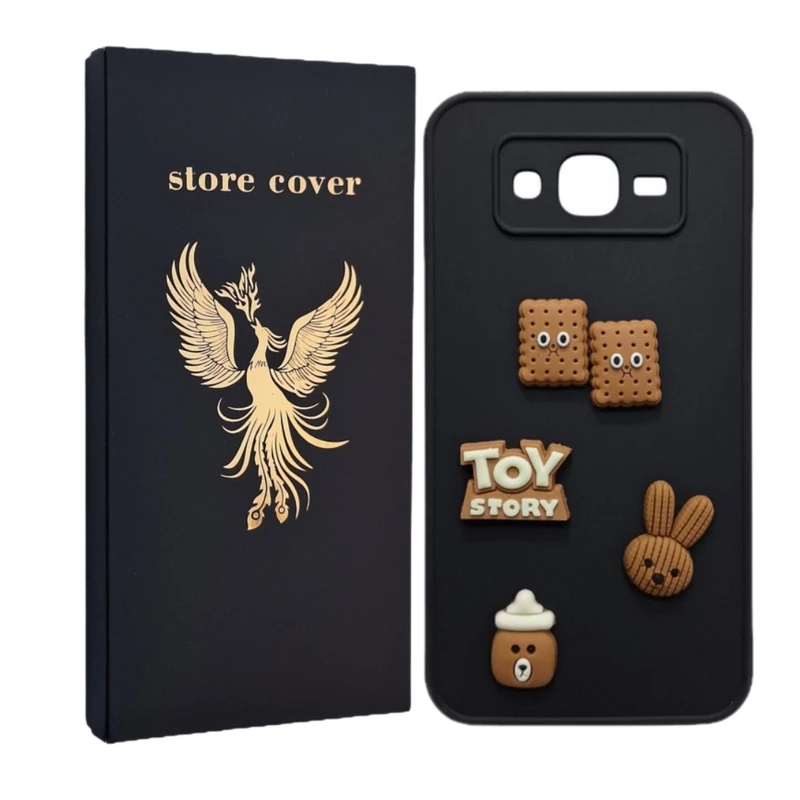 کاور استور کاور طرح عروسک توی برجسته مدل j7 مناسب برای گوشی موبایل سامسونگ Galaxy J7 2015 / J7