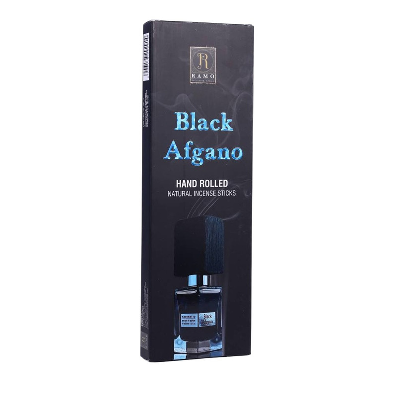عود دست ساز رامو مدل ۰۲ رایحه Black afgano بسته ۲۰ عددی عود دست ساز رامو مدل ۰۲ رایحه Black afgano بسته ۲۰ عددی