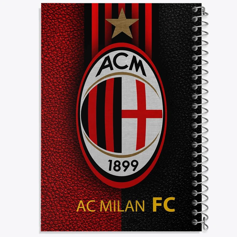 دفتر نت موسیقی 50 برگ خندالو مدل باشگاه آث میلان کد 27263