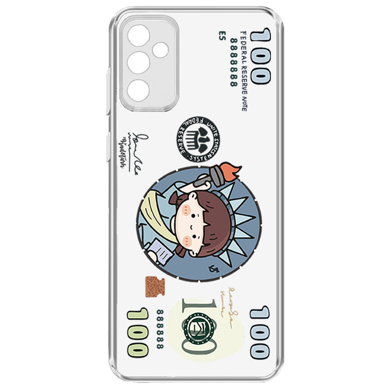 کاور طرح Funny Dollar مناسب برای گوشی موبایل سامسونگ  Galaxy A34