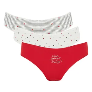 شورت زنانه دفکتو مدل klc204 مجموعه 3 عددی