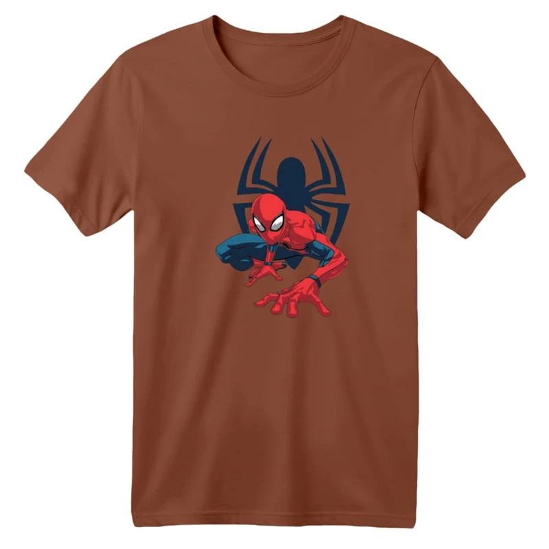 تی شرت آستین کوتاه بچگانه مدل مرد عنکبوتی کد ۱۴