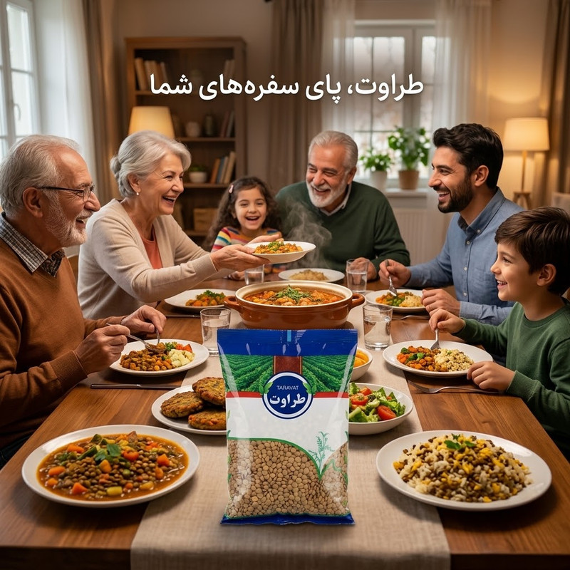 عدس ممتاز طراوت - ۷۰۰ گرم