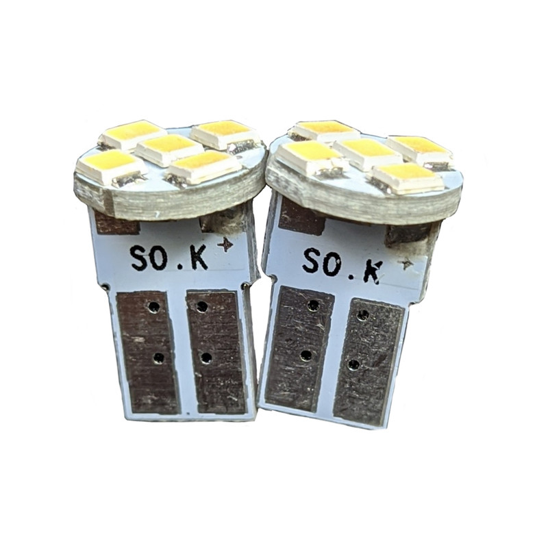 لامپ ال ای دی خودرو تک لایت مدل Am نارنجی بسته 2 عددی