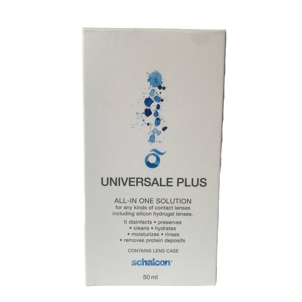 محلول شستشوی لنز شالکون مدل Universal Plus حجم 50 میلی لیتر محلول شستشوی لنز شالکون مدل Universal Plus حجم 50 میلی لیتر