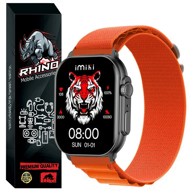 بند راینو مدل Alpine Loop مناسب برای ساعت هوشمند ایمیکی SF1E