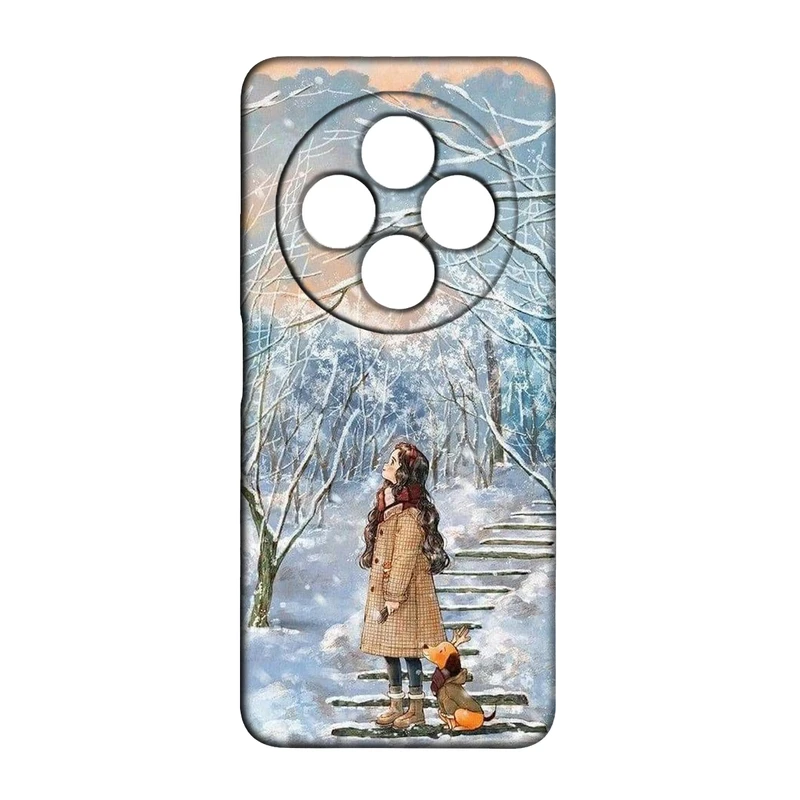 کاور طرح دخترانه کد 275 مناسب برای گوشی موبایل شیائومی Redmi 14C