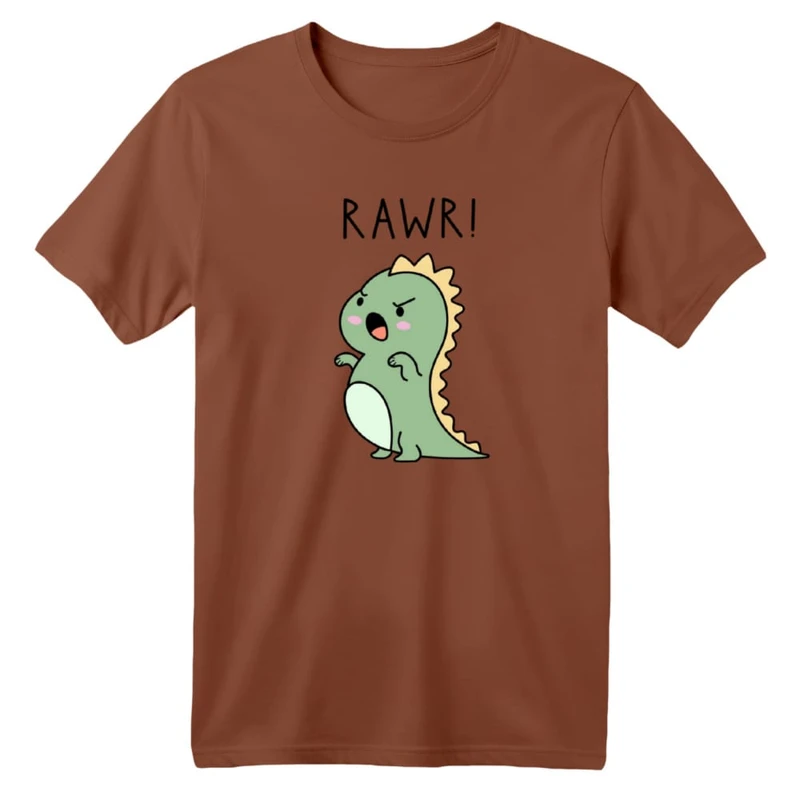 تی شرت آستین کوتاه بچگانه مدل دایناسور کد ۲۱