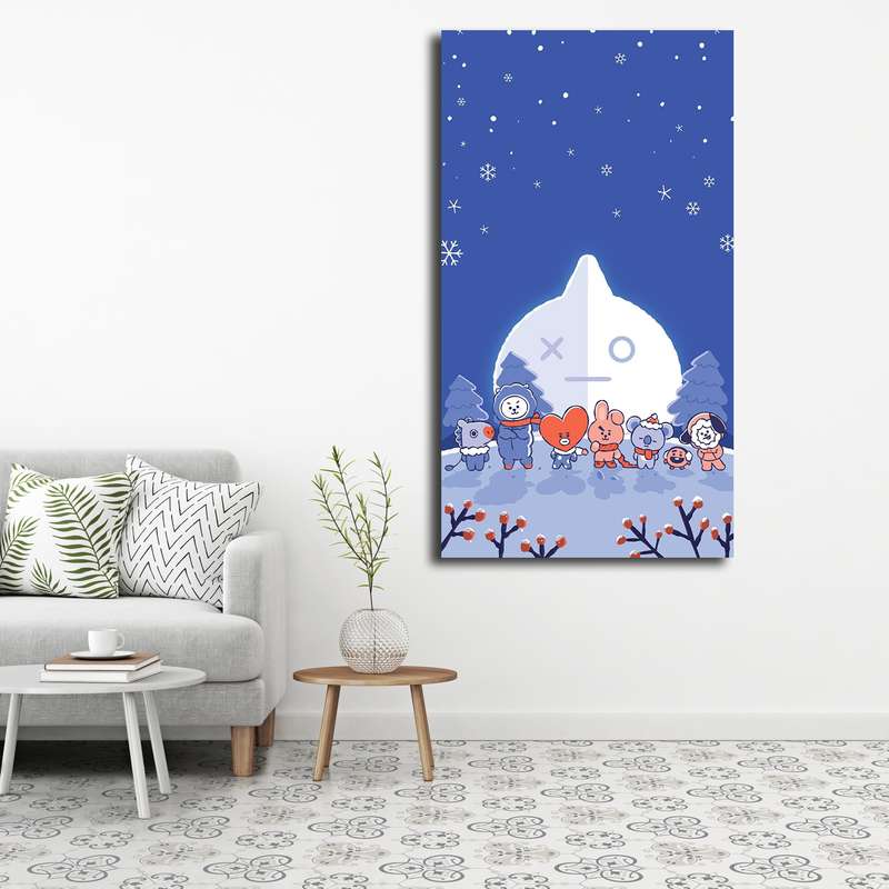 تابلو شاسی کودک مدل BT21 کد 56