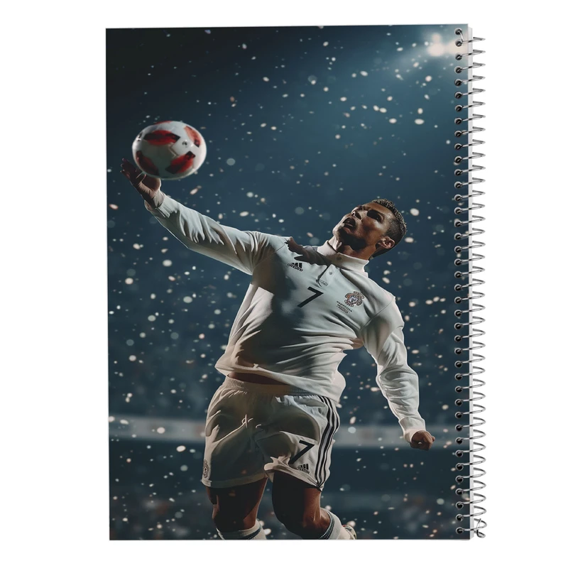 دفتر مشق 50 برگ مدوپد مدل رونالدو ronaldo کد DF13453