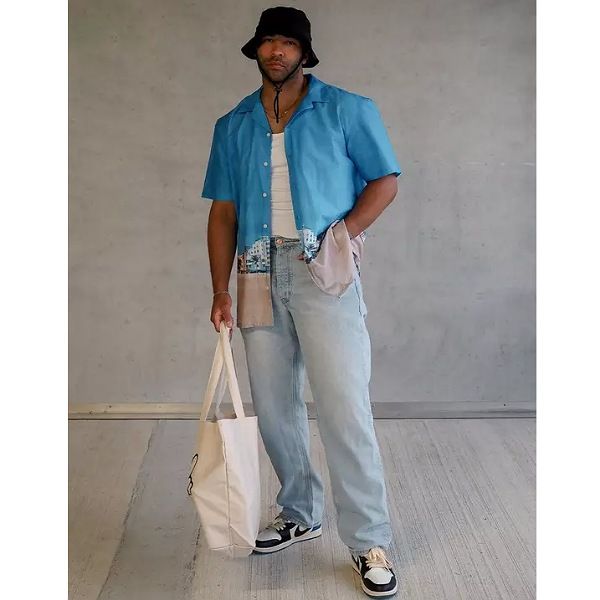 پیراهن آستین کوتاه مردانه پیریمارک مدل 83864 -  - 3