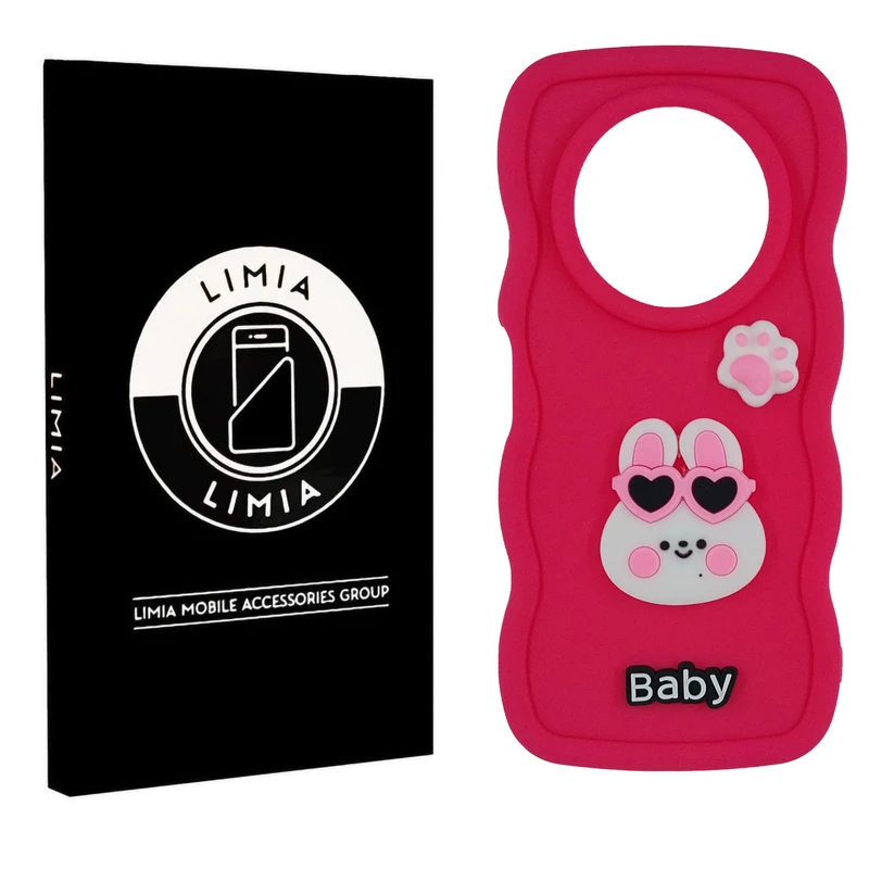 کاور لیمیا مدل عروسکی برجسته مناسب برای گوشی موبایل شیائومی Redmi A3/C61