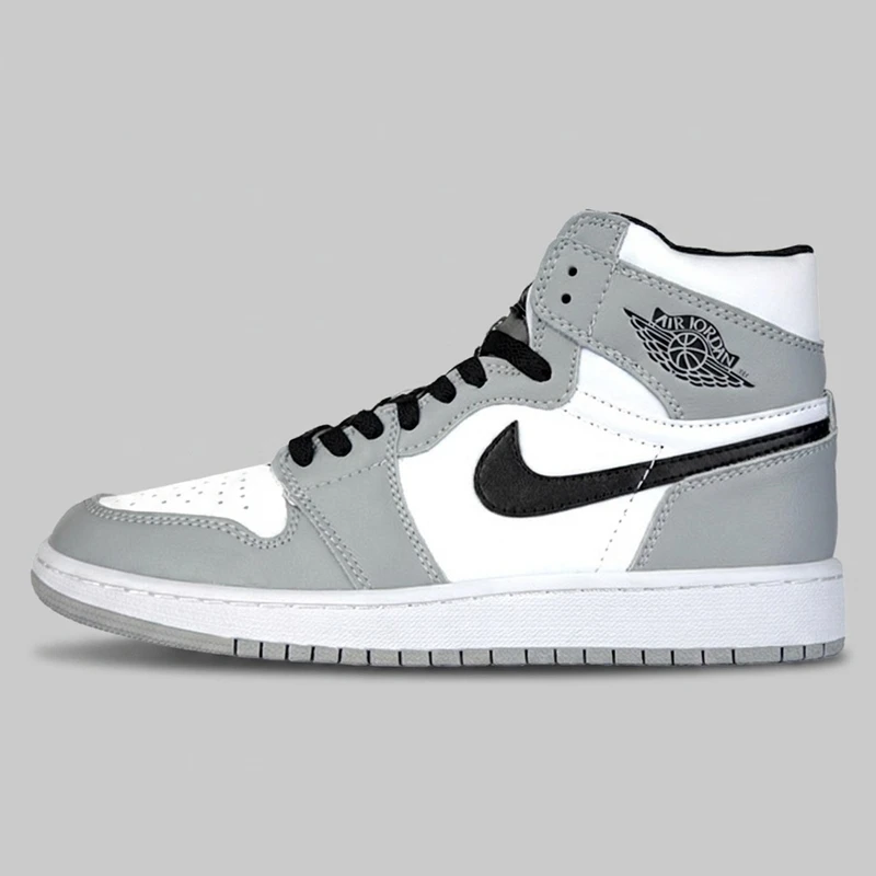 کفش مخصوص دویدن مدل Air Jordan 1 Mid Light Smoke