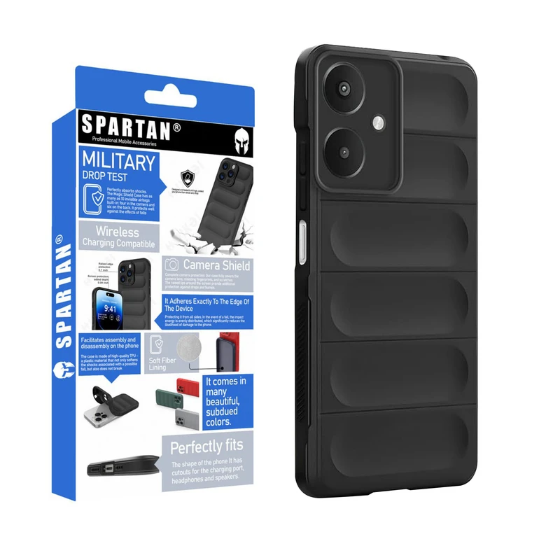 کاور اسپارتان مدل Flex Armor مناسب برای گوشی موبایل ریلمی Realme Note 60X