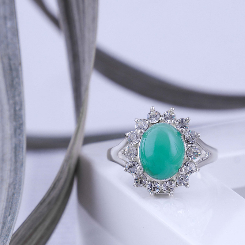 انگشتر نقره زنانه بازرگانی میلادی مدل سنگ عقیق نگین کد AW_659 انگشتر نقره زنانه بازرگانی میلادی مدل سنگ عقیق نگین کد AW_659