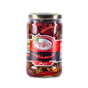 ترشی فلفل سوزنی قرمز خوش طعم بهار -680 گرم