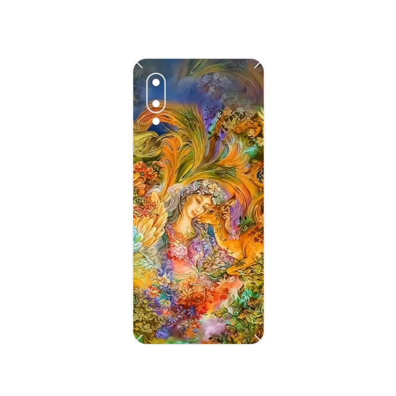 برچسب پوششی ماهوت مدل Persian miniature 3 مناسب برای گوشی موبایل سامسونگ Galaxy A02