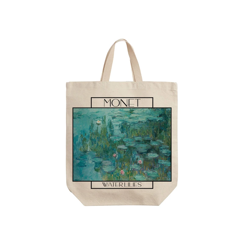 ساک خرید ترمه طراحان ایده مدل نیلوفرها از مونت کد 0185 - S