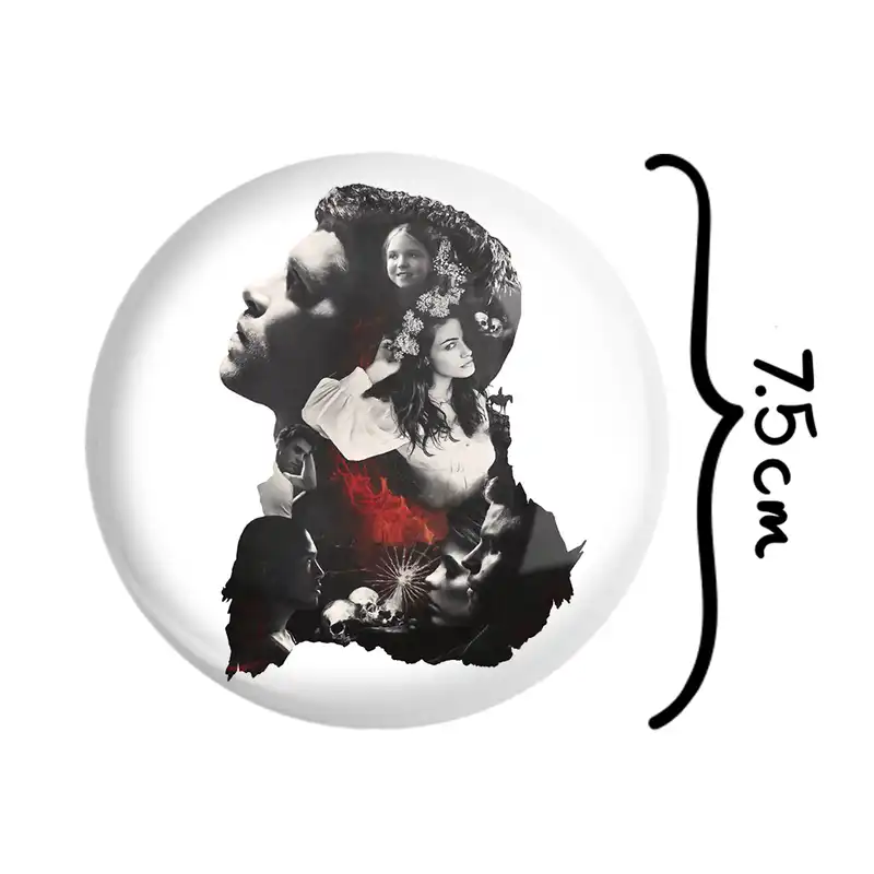 آینه جیبی خندالو مدل اصیل ها The Originals  کد 20298