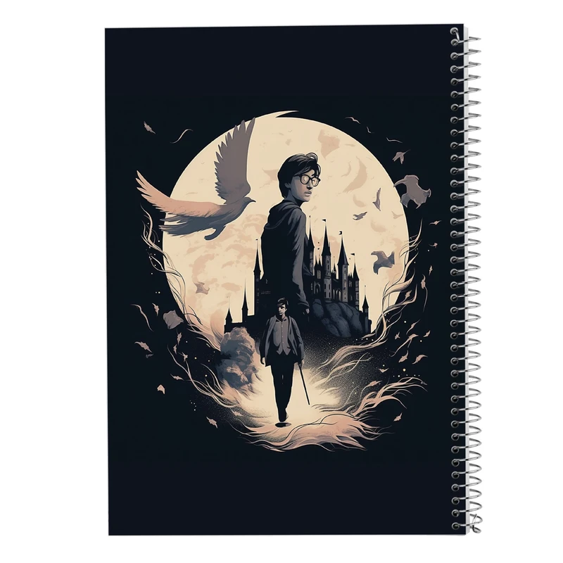 دفتر مشق 50 برگ مدوپد مدل هری پاتر harrypotter کد DF10311