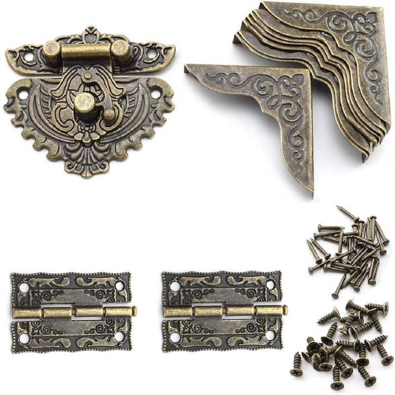 یراق صندوقچه مدل آنتیک بسته 11عددی