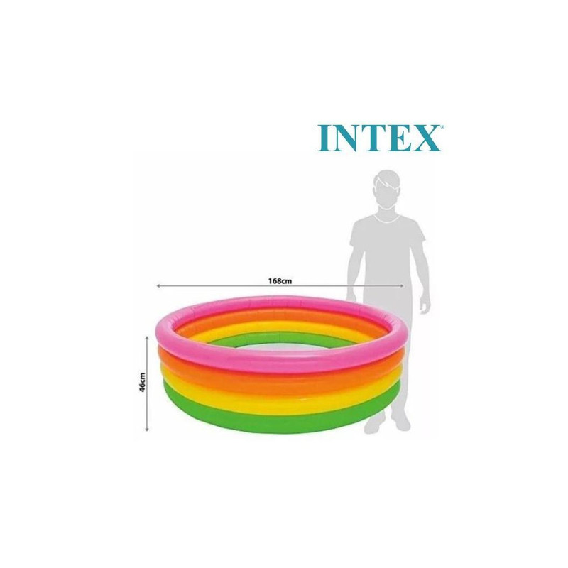 استخر بادی چهار رینگ اینتکس مدل 56441