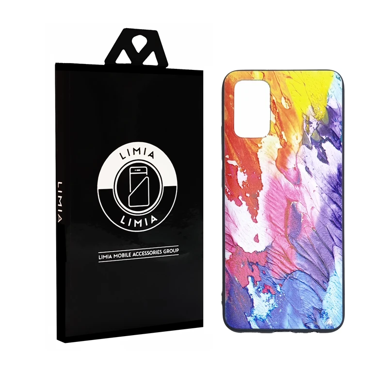 کاور لیمیا مدل آبرنگی ژله ای کد 006 مناسب برای گوشی سامسونگ Galaxy A02s