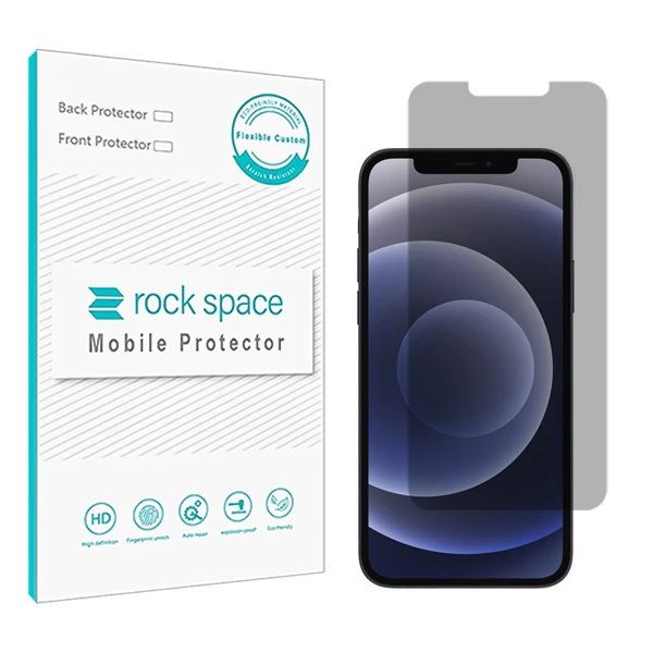 محافظ صفحه نمایش حریم شخصی راک اسپیس مدل HyPRV مناسب برای گوشی موبایل اپل iPhone 12