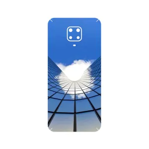 MAHOOT Glass skyscraper Cover Sticker for Xiaomi Redmi Note 9 Pro