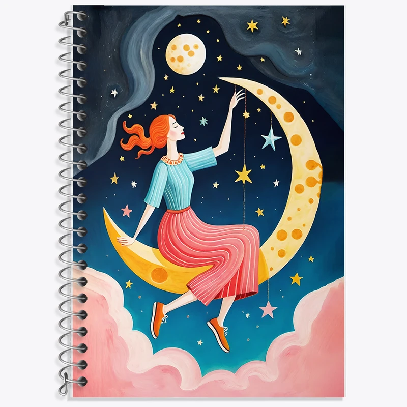 دفتر نت موسیقی 50 برگ خندالو طرح دخترانه کد F5139