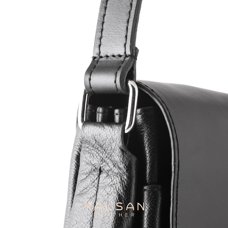 کیف رودوشی مردانه چرم یلسان مدل رادمان کد 044-MC-01 