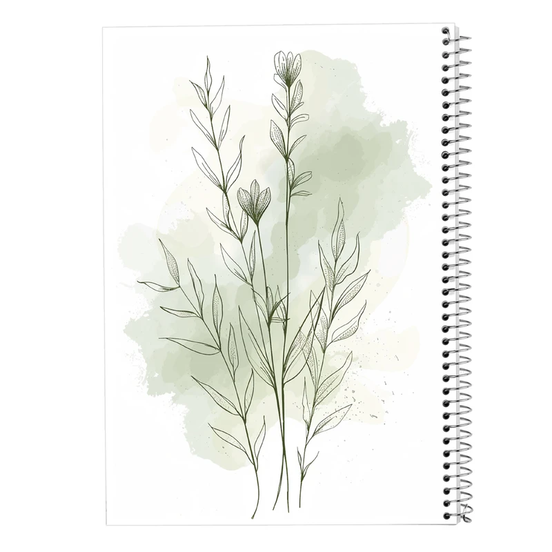 دفتر مشق 50 برگ مدوپد مدل گل کد DF13783