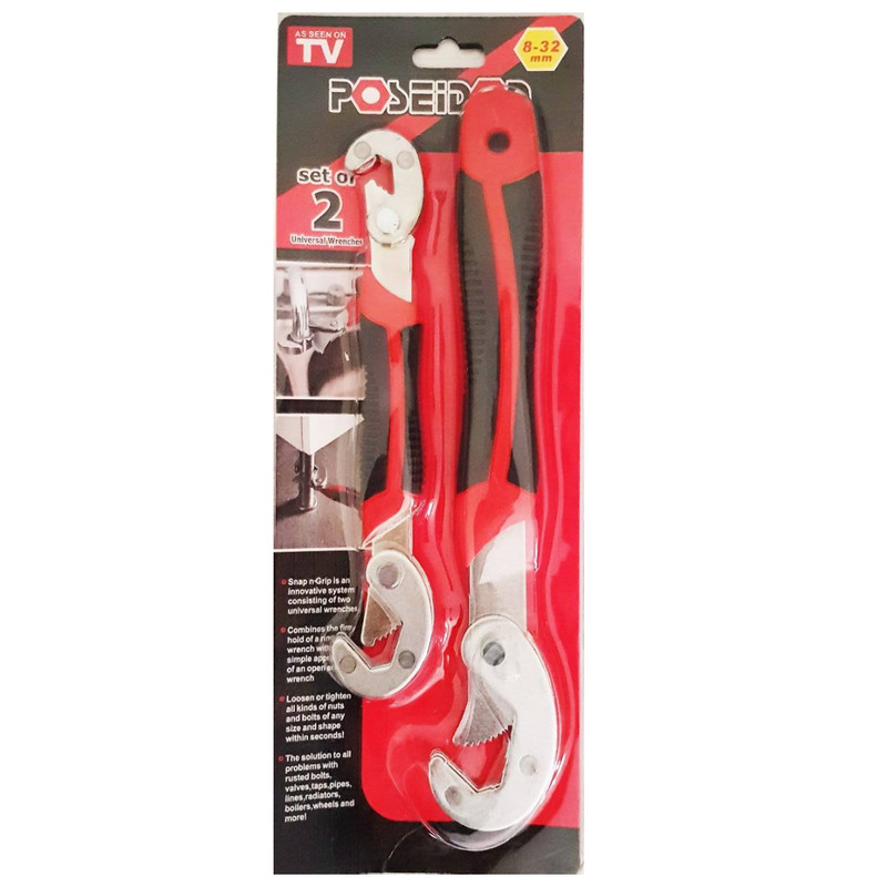 مجموعه 2 عددی آچار همه کاره تی وی مدل SNAP GRIP مجموعه 2 عددی آچار همه کاره تی وی مدل SNAP GRIP