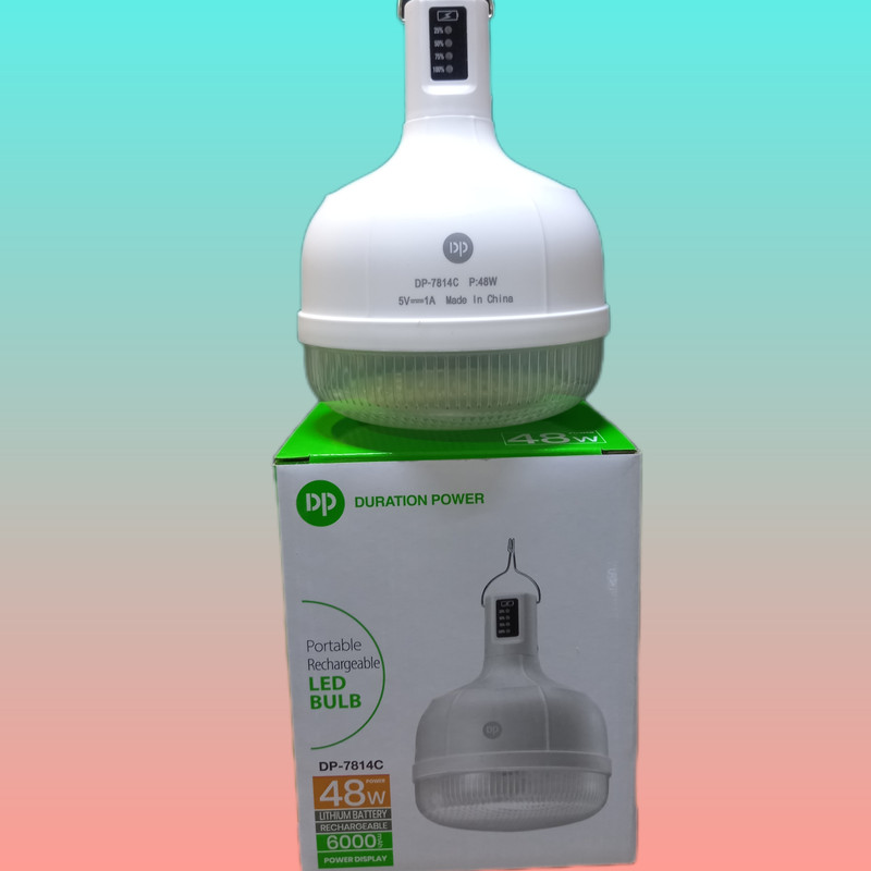 لامپ 48 وات دی پی مدل شارژی پایه آویز