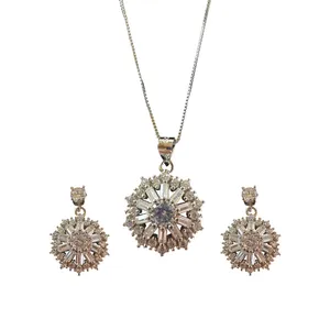 نیم ست نقره زنانه مدل A106