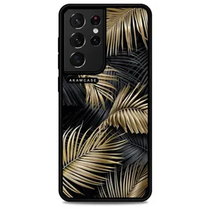 AKAM AMCWSGS21U-LEAVES13 Cover For Samsung Galaxy S21 Ultra