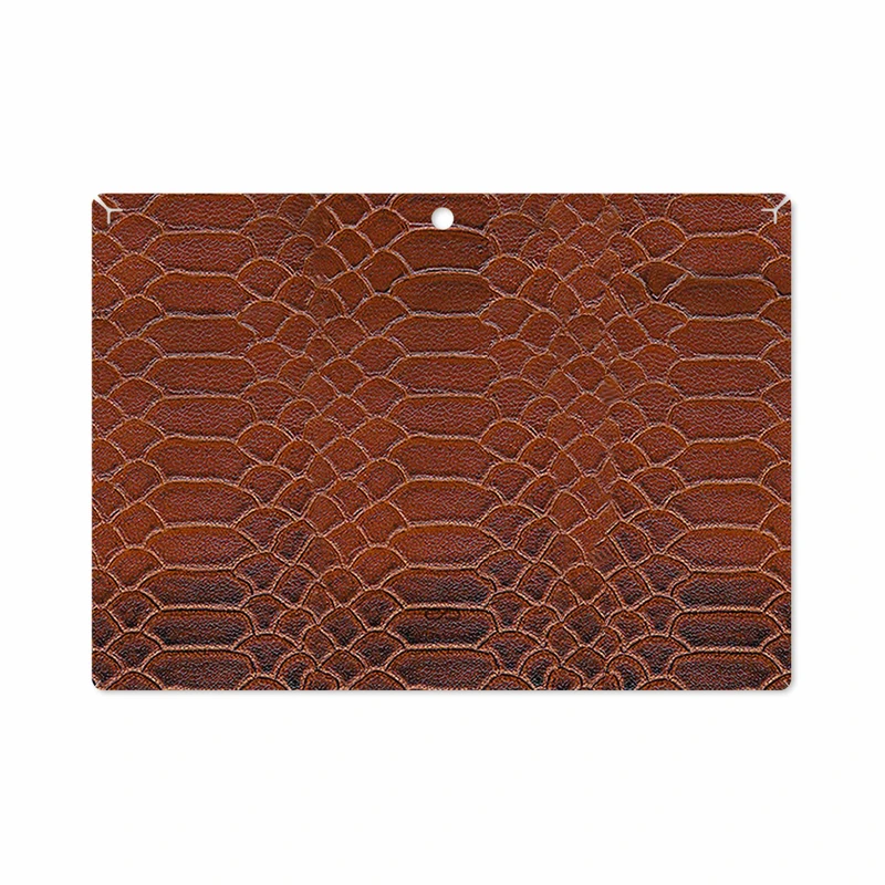 برچسب پوششی ماهوت مدل Brown-Snake-Leather مناسب برای تبلت لنوو Miix 320 2017