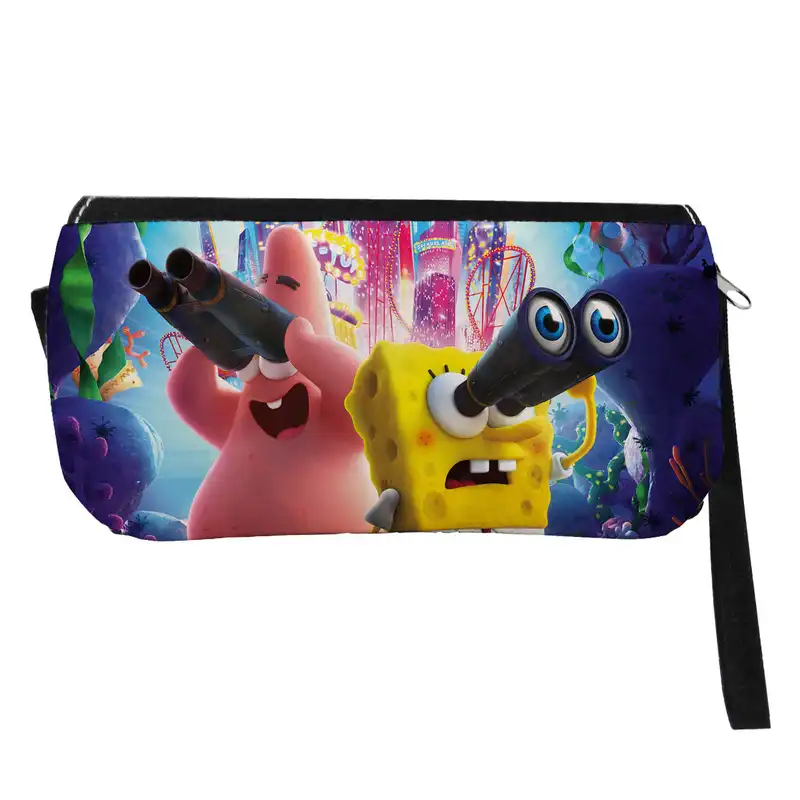 جامدادی مدل دوزیپ طرح باب اسفنجی و پاتریک کد NI1009