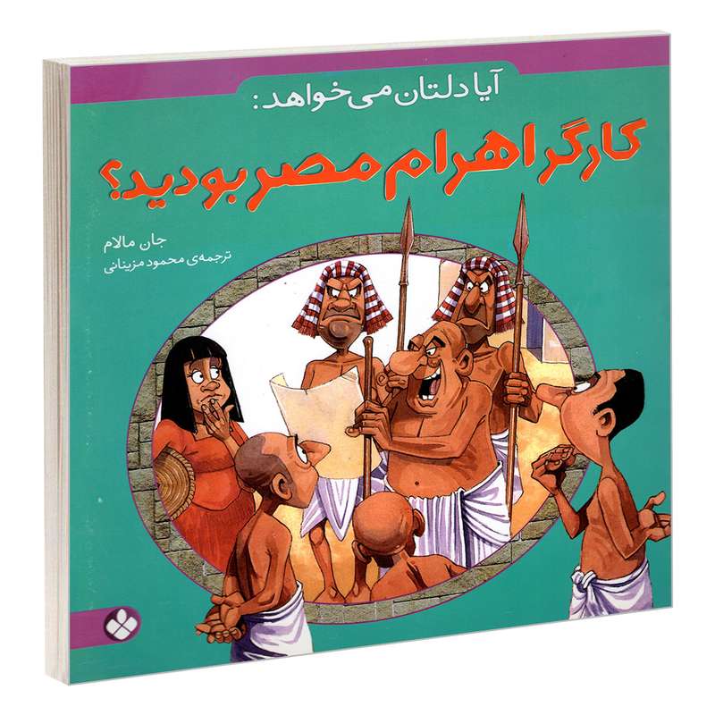 کتاب آیا دلتان می خواهد: کارگر اهرام مصر بودید؟ اثر جان مالام انتشارات پنجره
