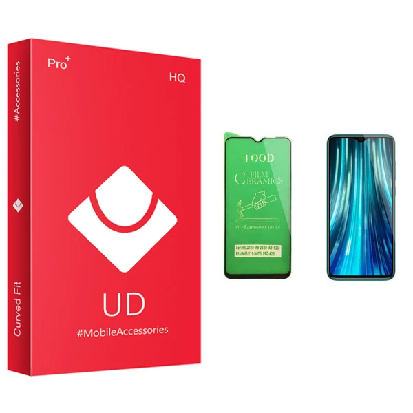 محافظ صفحه نمایش سرامیکی یو دی مدل HQ مناسب برای گوشی موبایل شیائومی Redmi Note 8 Pro