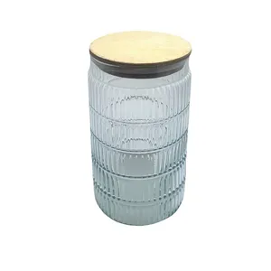 بانکه مدل حبوبات استوانه طرح خط دار