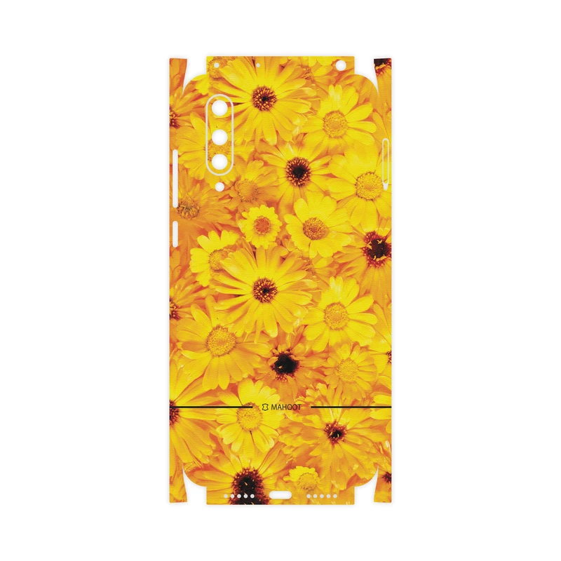 برچسب پوششی ماهوت مدل Yellow-Flower-FullSkin مناسب برای گوشی موبایل شیائومی MI 9 Lite