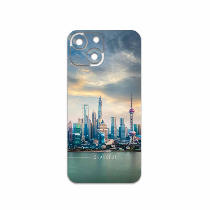 برچسب پوششی ماهوت مدل Shanghai-City مناسب برای گوشی موبایل اپل iPhone 13 Mini