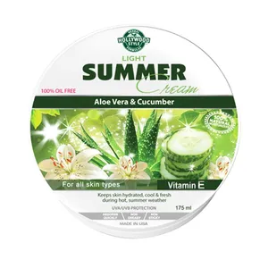 کرم مرطوب کننده هالیوود استایل مدل light Summer حجم 175 میلی لیتر